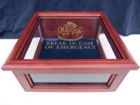 Military Hat Box (cherry)